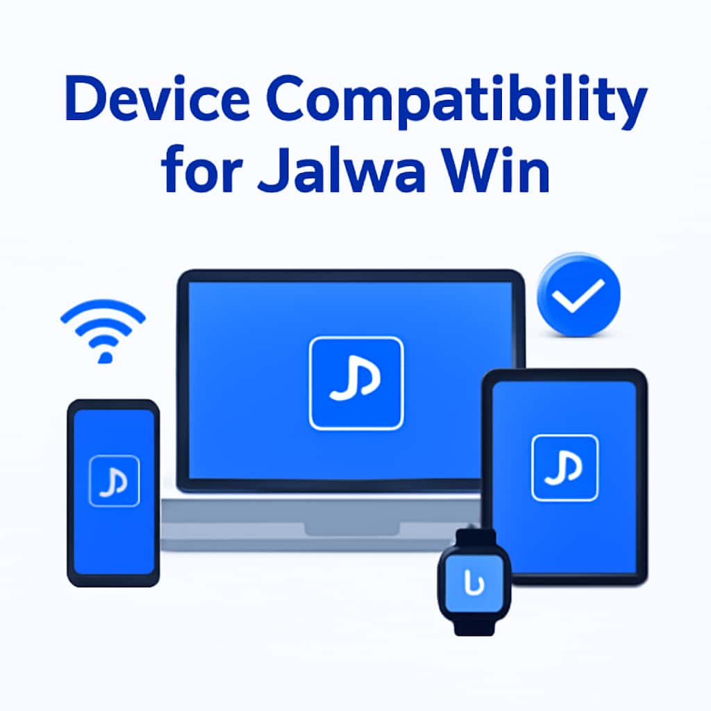 A diagram showing the compatibility requirements for Jalwa Win.