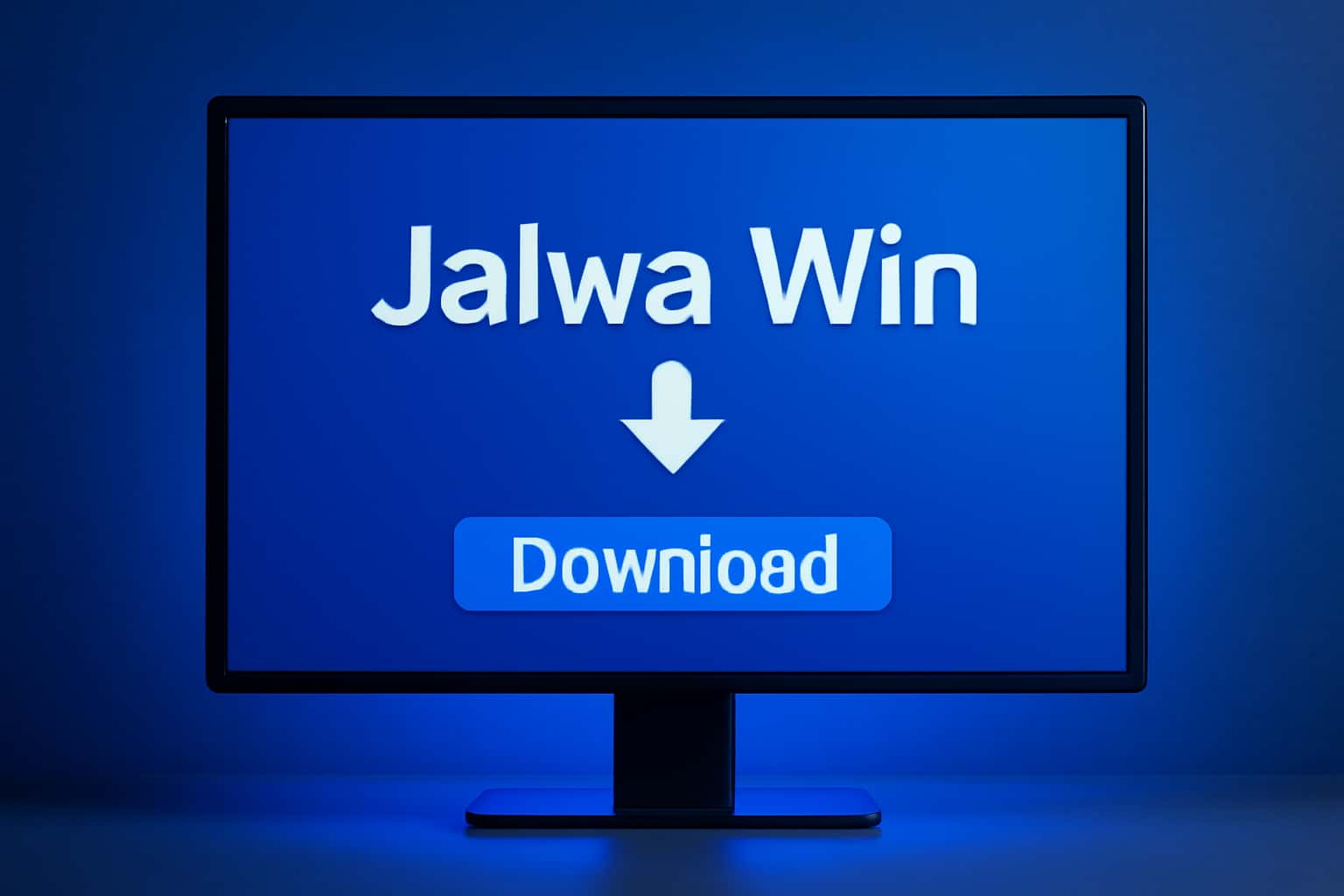 Informative representation of Jalwa Win Download process.