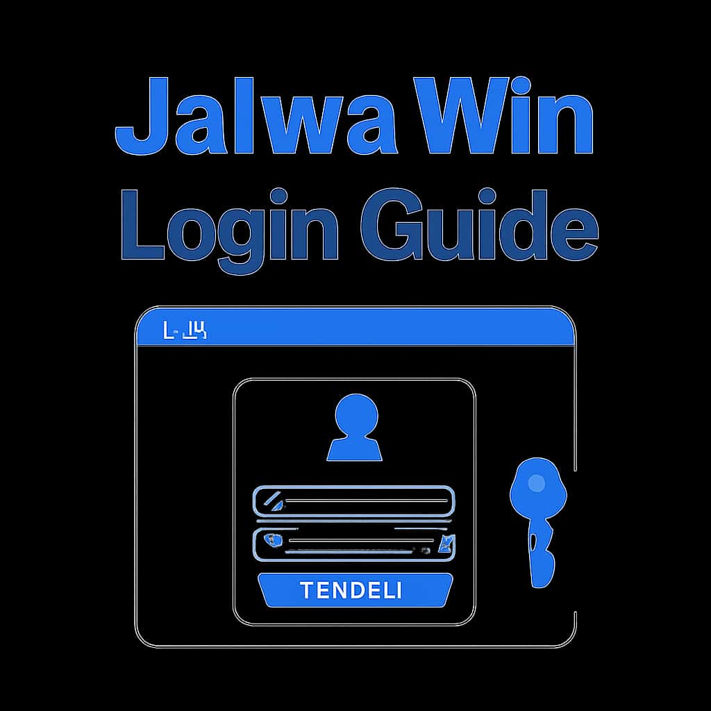 Diagram illustrating the login process for Jalwa Win.