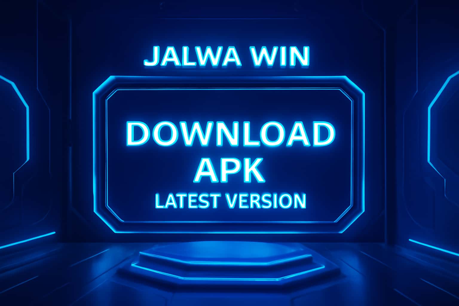 Futuristic app download background