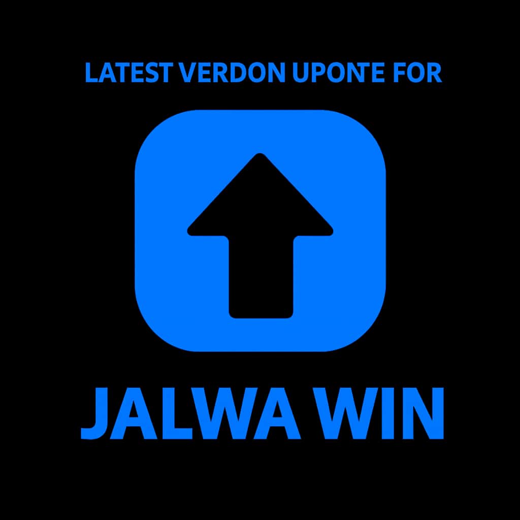 Icon representing the latest version update for Jalwa Win.