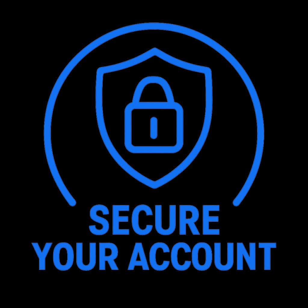 Icon representing account security for Jalwa Win.