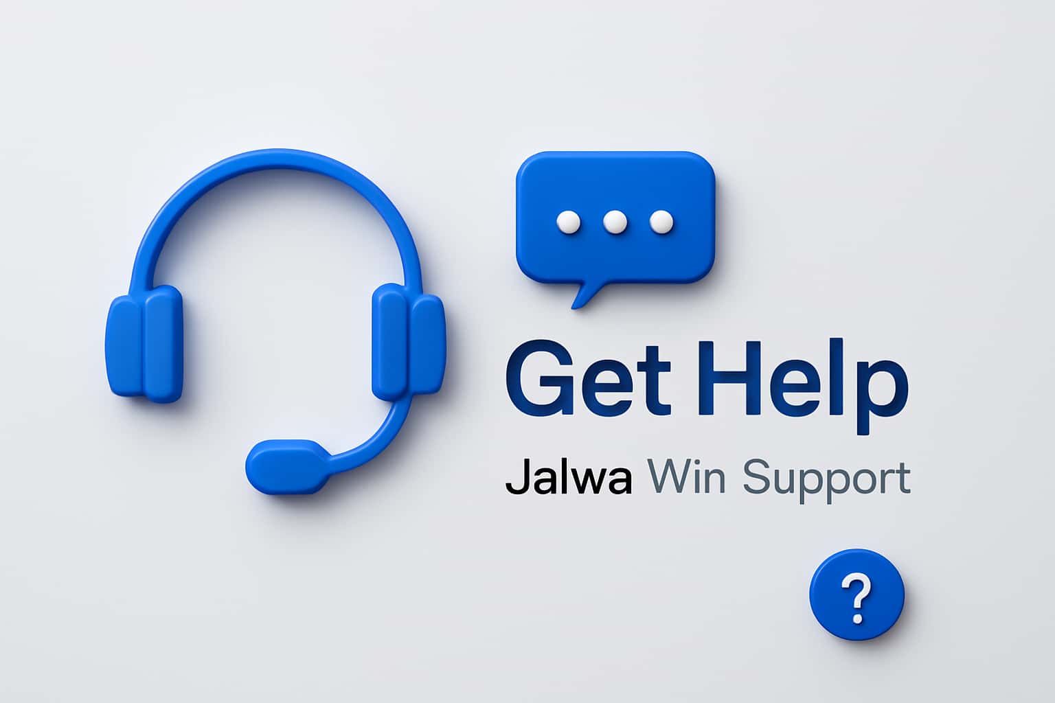 Get Help - Jalwa Win Support Interface