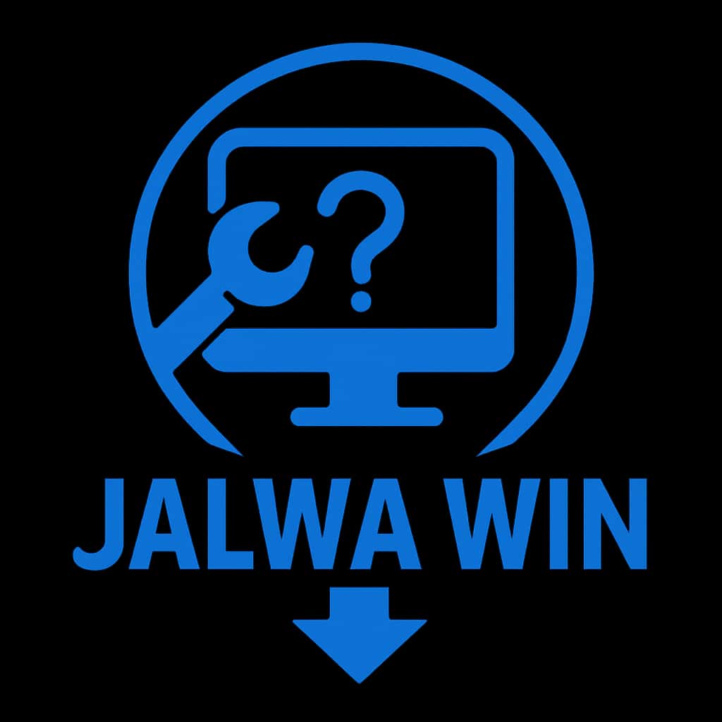 Icon representing help for Jalwa Win downloading.