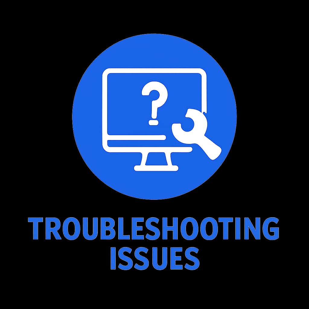 An icon representing Jalwa Win troubleshooting.